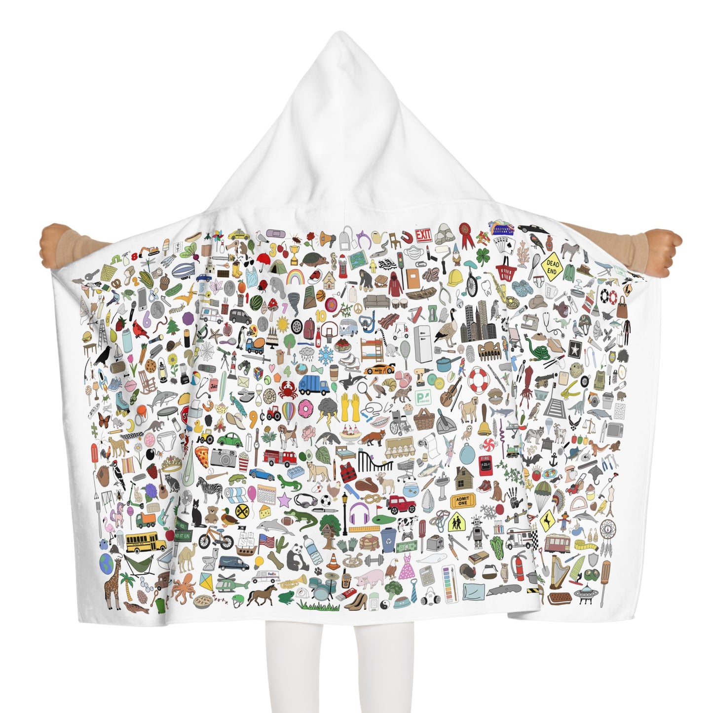 ISPY Kids Hooded Towel