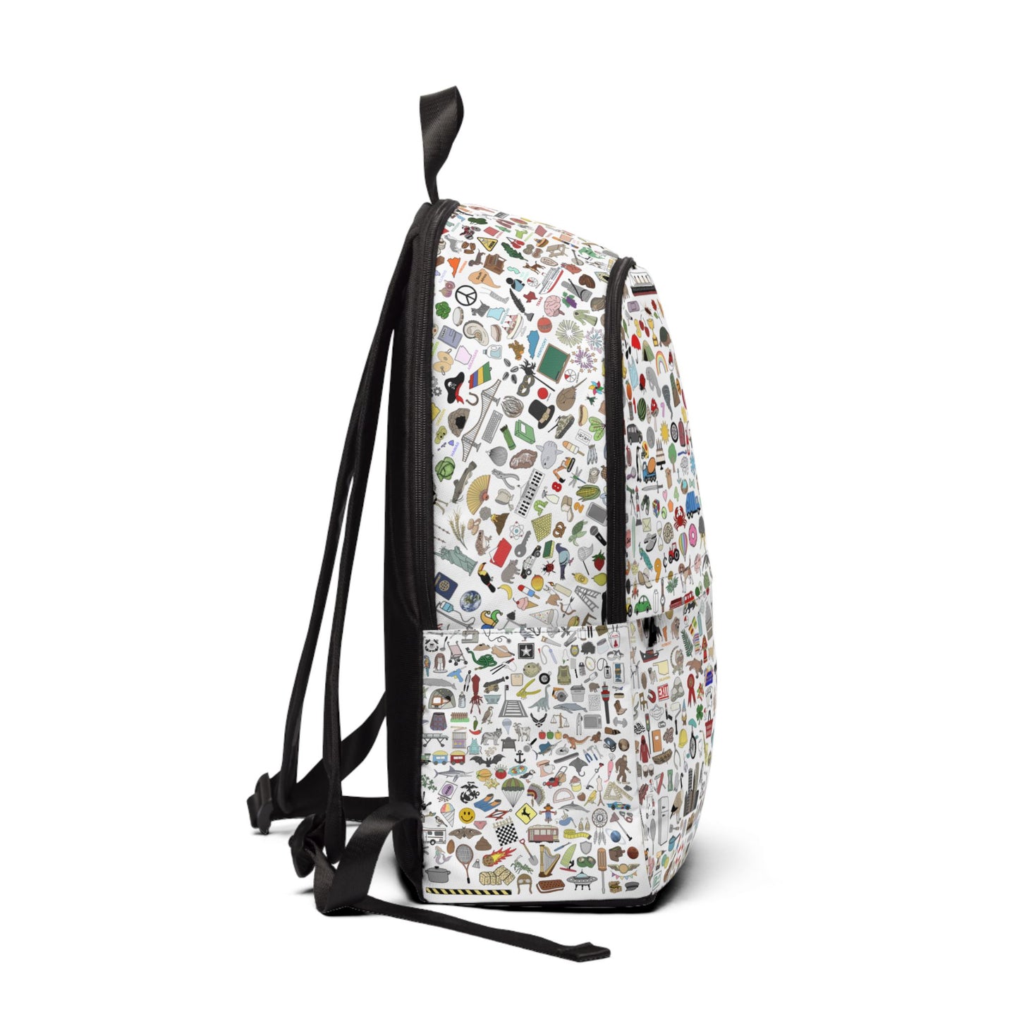Unisex Fabric Backpack