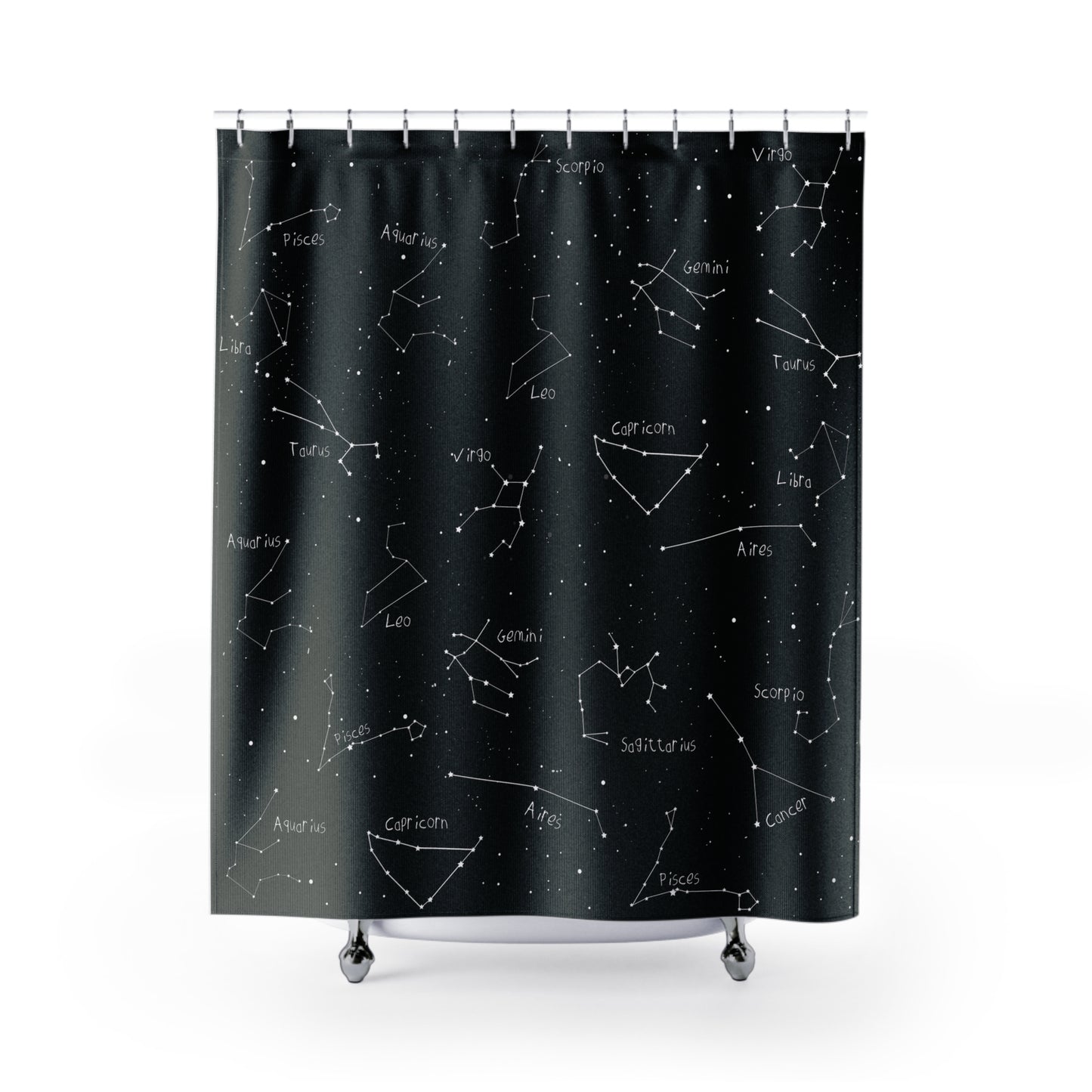 ZODIAC Shower Curtain