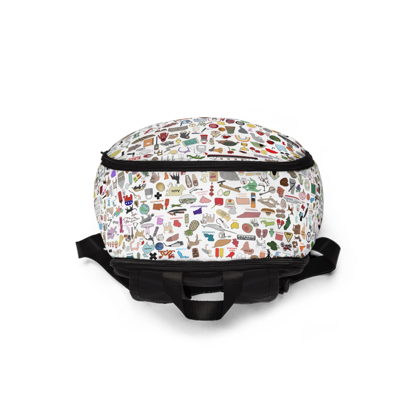 Unisex Fabric Backpack