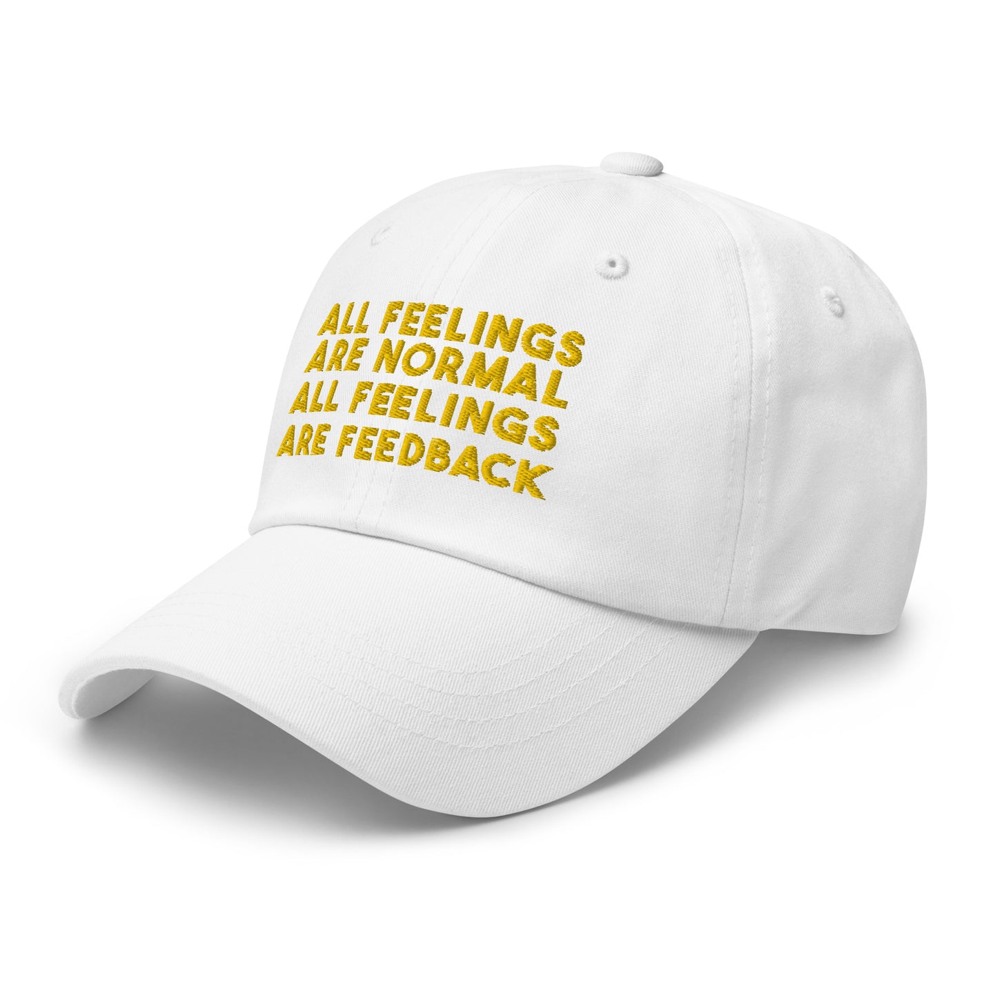 "All Feelings Are Feedback" ADULT Hat