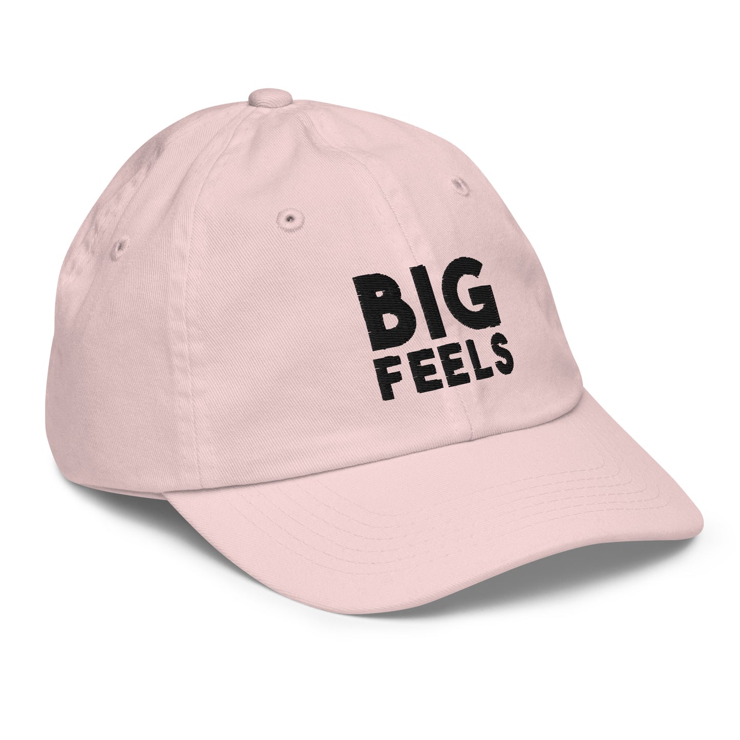 "BIG FEELS" YOUTH HAT-PINK