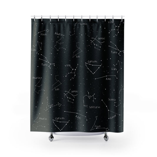 ZODIAC Shower Curtain