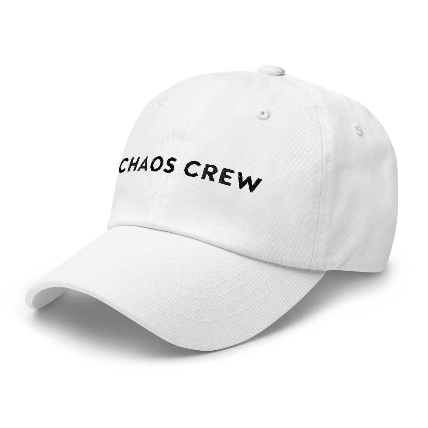 "Chaos Crew" ADULT Hat- White