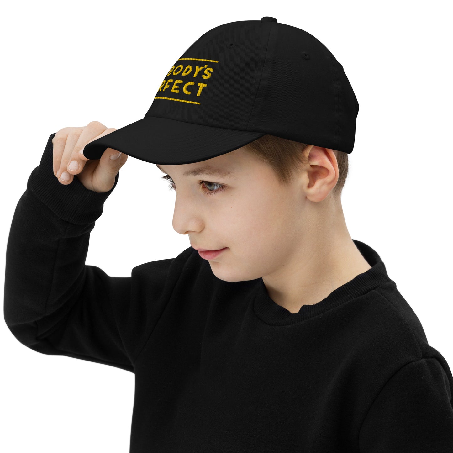 "POBODY'S NERFECT" YOUTH HAT