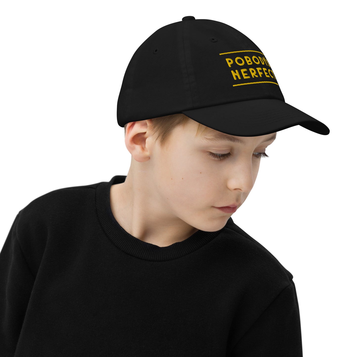 "POBODY'S NERFECT" YOUTH HAT