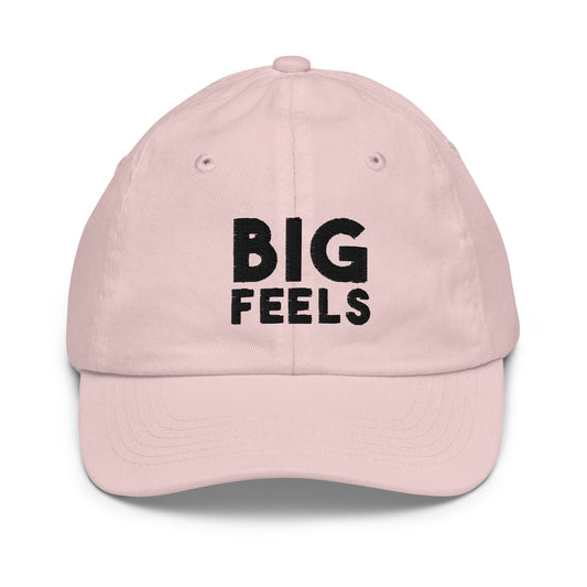 "BIG FEELS" YOUTH HAT-PINK