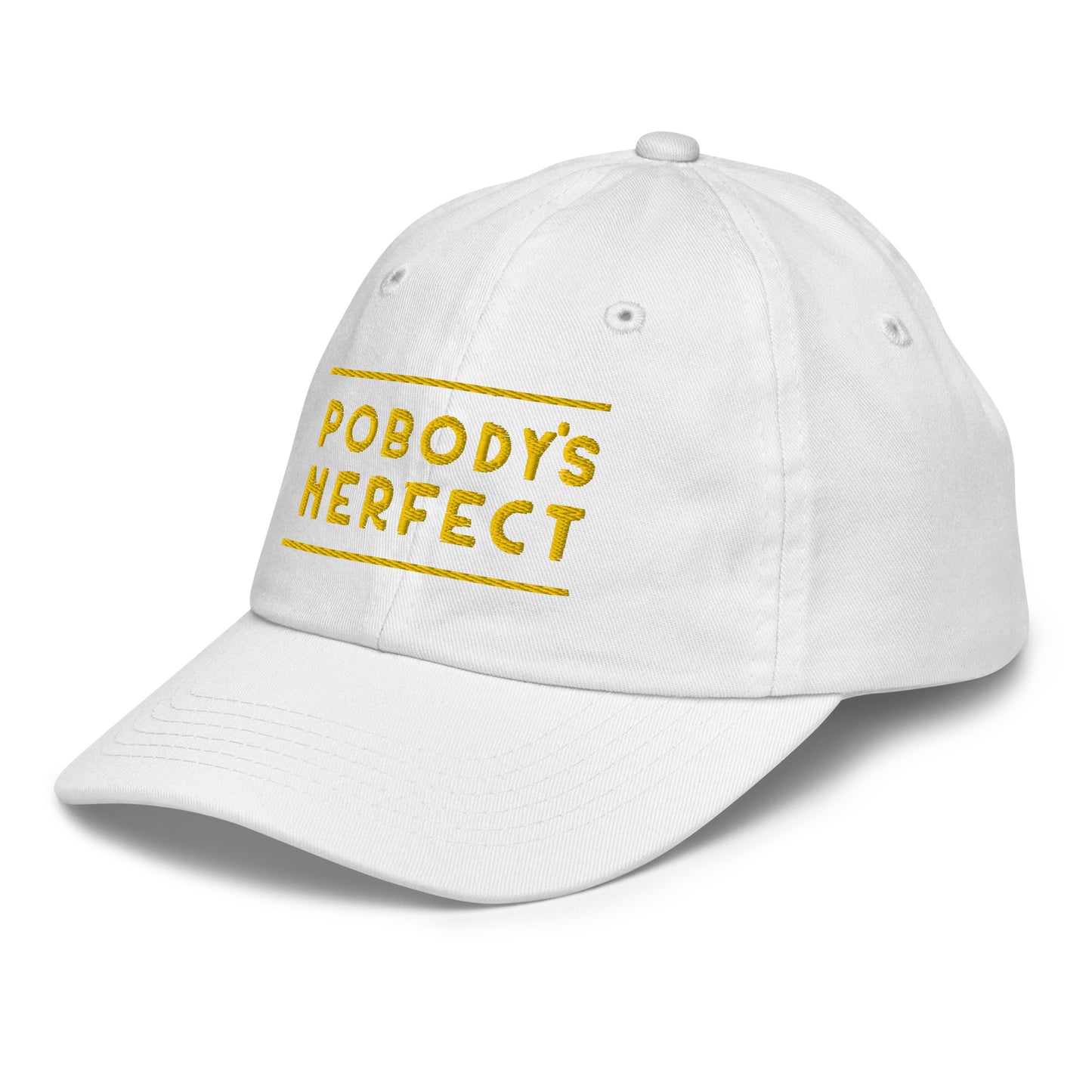 "POBODY'S NERFECT" YOUTH HAT