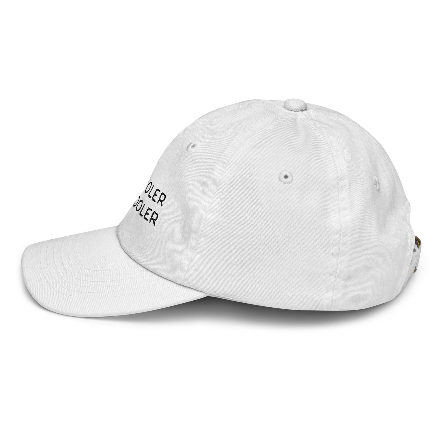 "HOMESCHOOLER" YOUTH HAT- WHITE